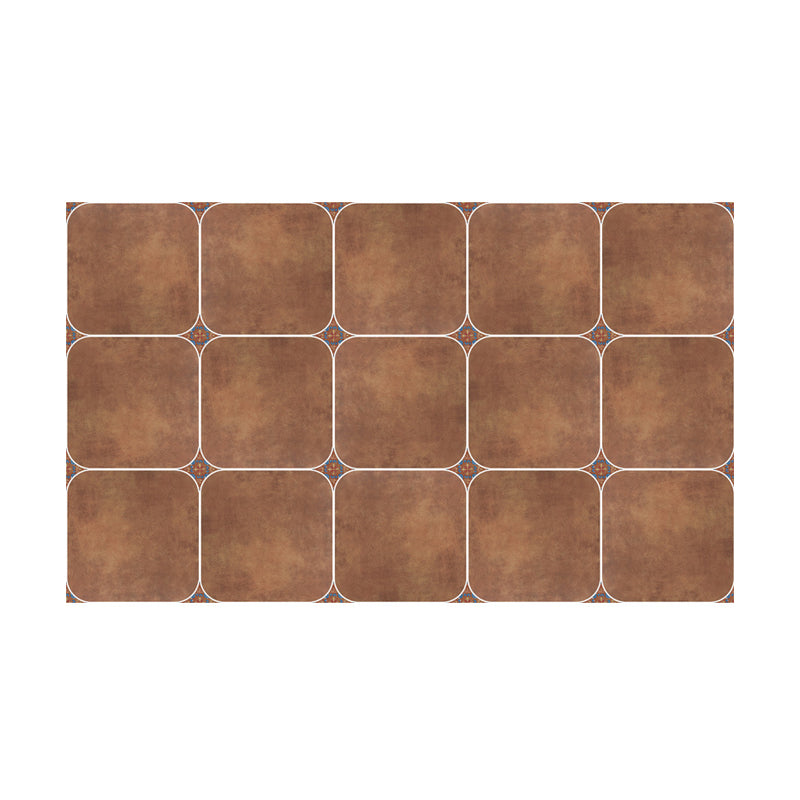 Lisslune | Peel and Stick PVC Floor Covering Matte Vinyl Flooring with Square Edge