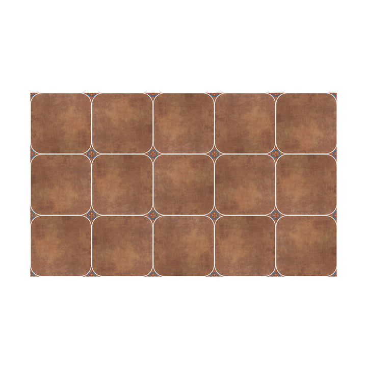 Lisslune | Peel and Stick PVC Floor Covering Matte Vinyl Flooring with Square Edge