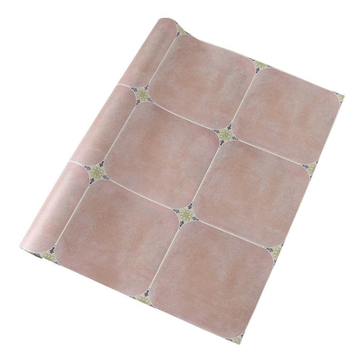 Lisslune | Peel and Stick PVC Floor Covering Matte Vinyl Flooring with Square Edge