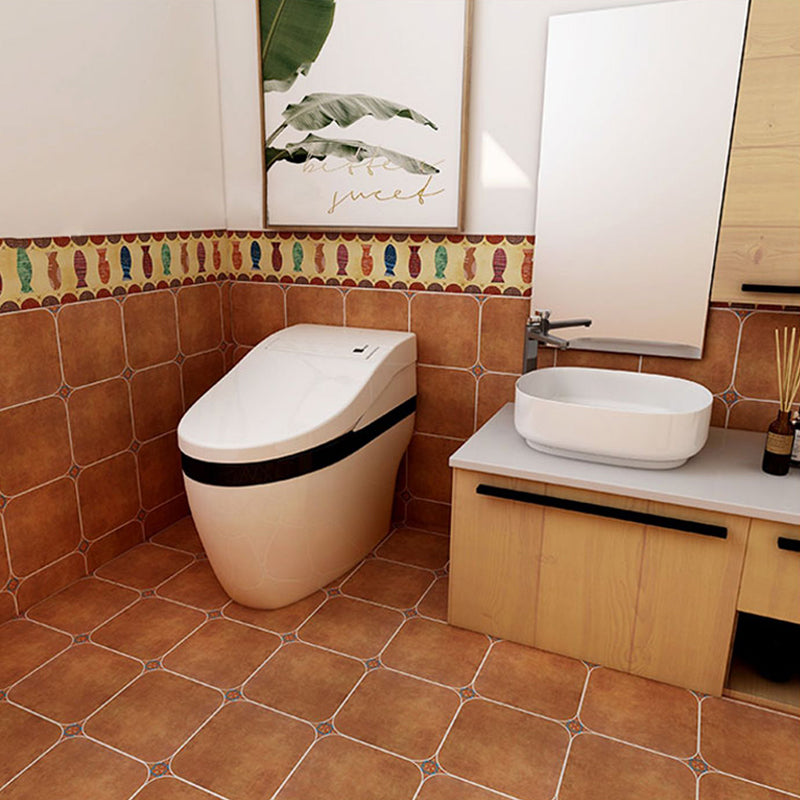 Lisslune | Peel and Stick PVC Floor Covering Matte Vinyl Flooring with Square Edge