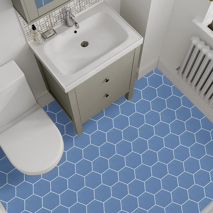 Lisslune | Modern PVC flooring Peel and Stick porcelain tile look vinyl plank flooring
