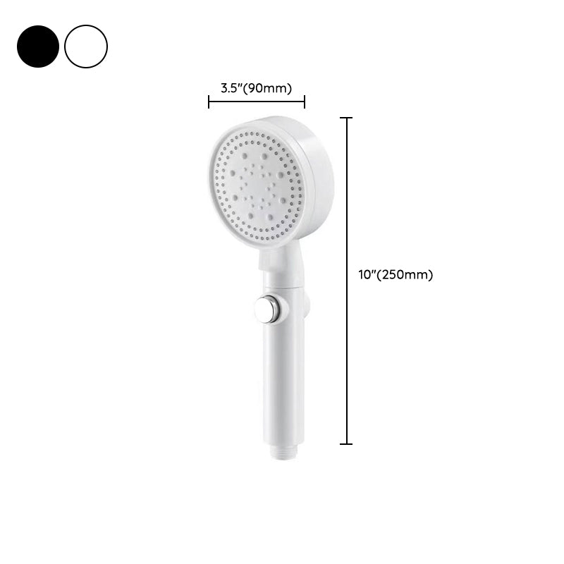 Lisslune | Contemporary Shower Head Combination Hand Shower Plastic Wall Mounted Shower Combination