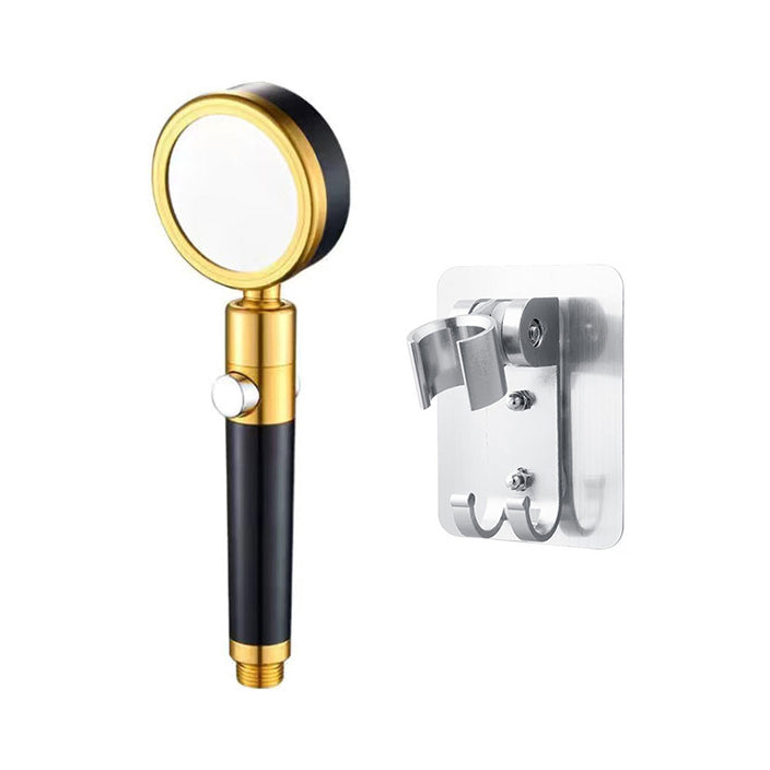 Lisslune | Contemporary Shower Combo Hand Shower Metal Wall Mount Showerhead Combo