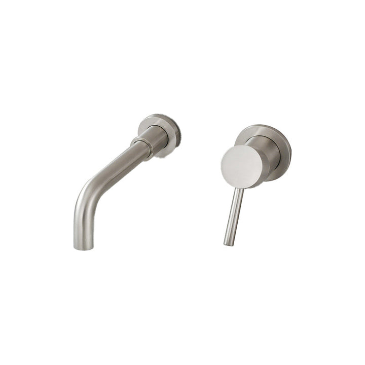 Lisslune | Single Hole Wall Mounted Bathroom Faucet Swivel Spout Sink Faucet