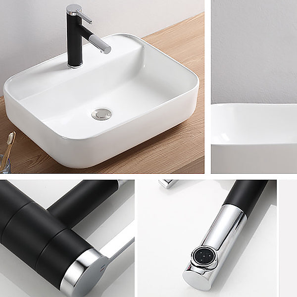 Lisslune | Glam Style Faucet Single Lever Handle Basin Faucet for the Bathroom