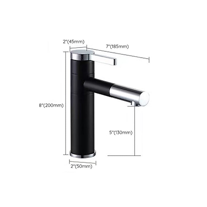 Lisslune | Glam Style Faucet Single Lever Handle Basin Faucet for the Bathroom