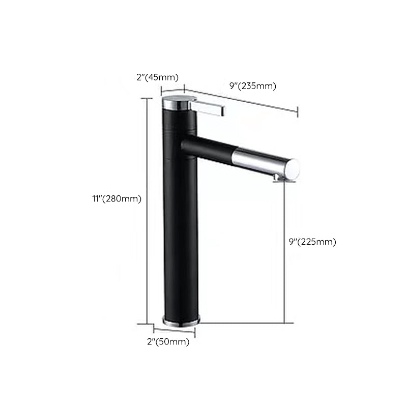 Lisslune | Glam Style Faucet Single Lever Handle Basin Faucet for the Bathroom
