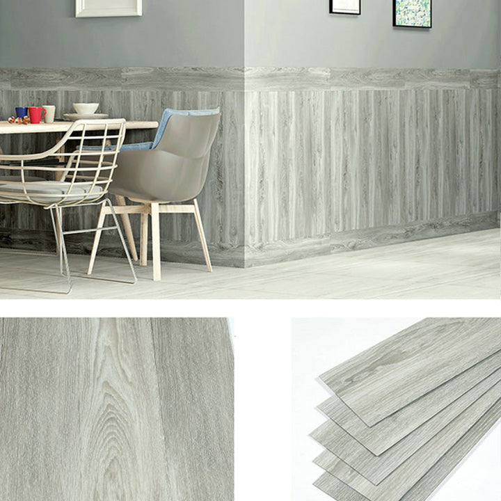 Lisslune | Farmhouse Tin Back Wall Panel Smooth Wall Ceiling Wood Board Set of 1