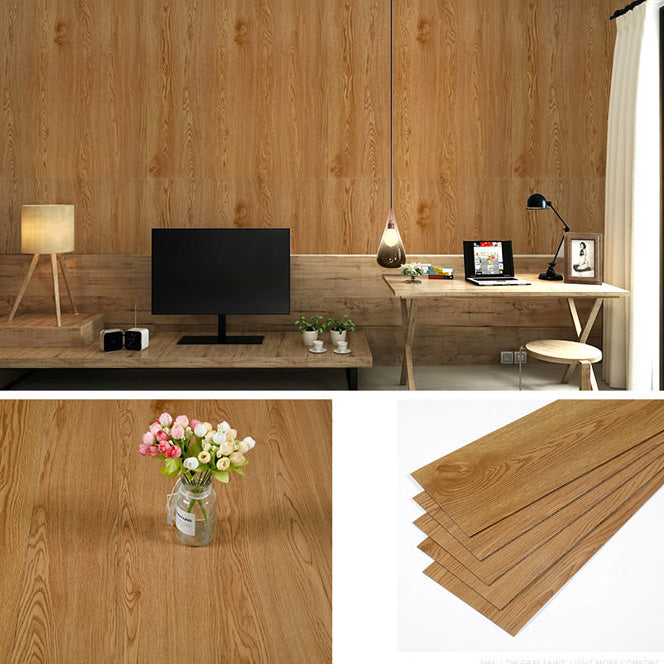 Lisslune | Farmhouse Tin Back Wall Panel Smooth Wall Ceiling Wood Board Set of 1