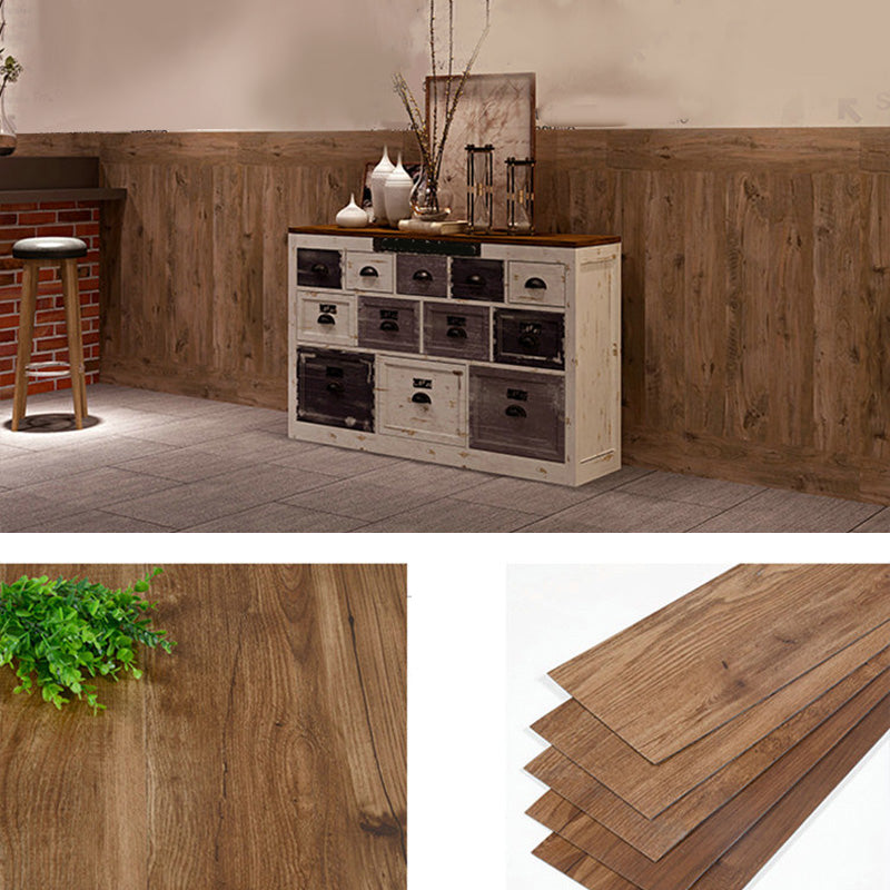 Lisslune | Farmhouse Tin Back Wall Panel Smooth Wall Ceiling Wood Board Set of 1