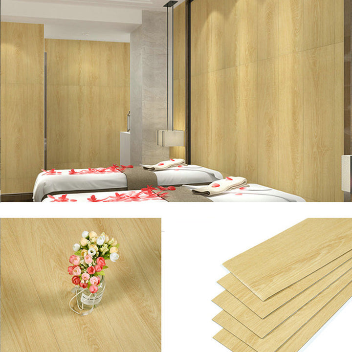 Lisslune | Farmhouse Tin Back Wall Panel Smooth Wall Ceiling Wood Board Set of 1