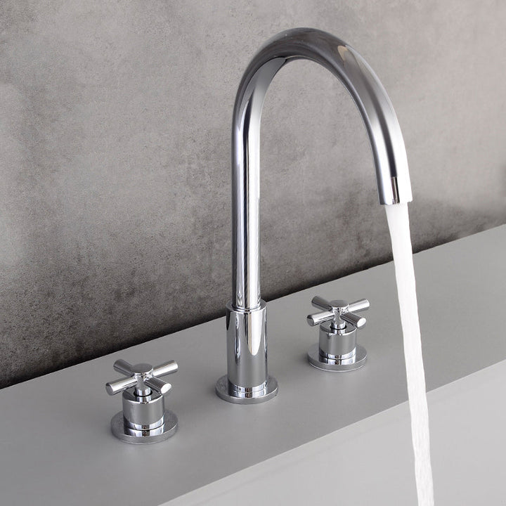 Lisslune | Traditional Style Roman Tub Faucet Copper Wall Mounted Roman Tub Faucet