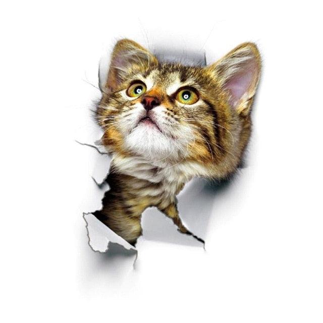 Lisslune | Exquisite 3D Cat Wall Decoration Stickers: Enhance the Aesthetics of Your Home