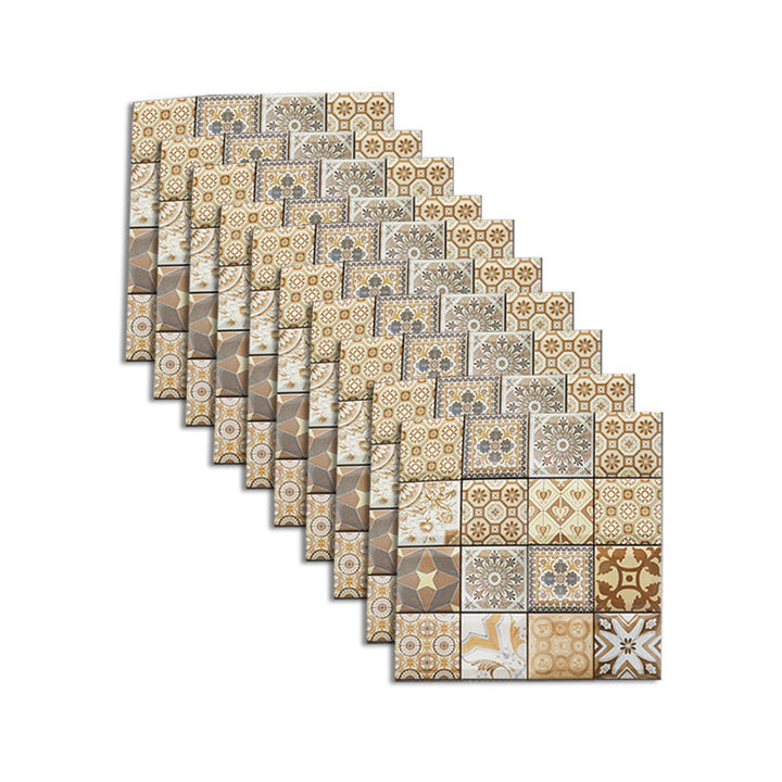 Lisslune | Contemporary Peel-and-Stick Tiles Mosaic Tiles Peel-and-Stick Wall Tile