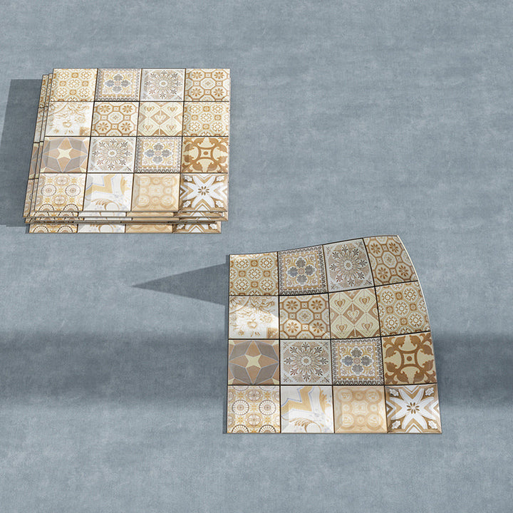 Lisslune | Contemporary Peel-and-Stick Tiles Mosaic Tiles Peel-and-Stick Wall Tile