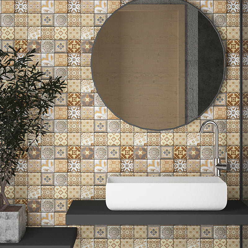 Lisslune | Contemporary Peel-and-Stick Tiles Mosaic Tiles Peel-and-Stick Wall Tile