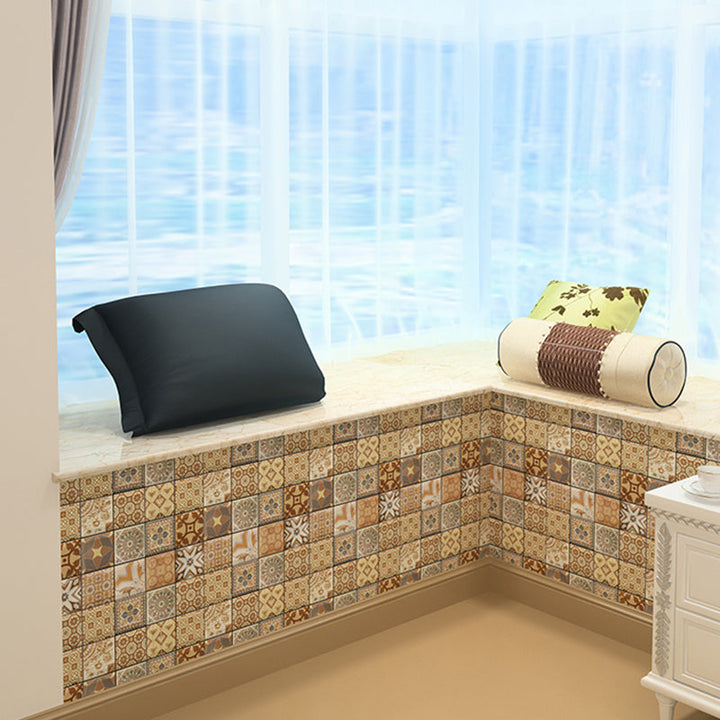 Lisslune | Contemporary Peel-and-Stick Tiles Mosaic Tiles Peel-and-Stick Wall Tile