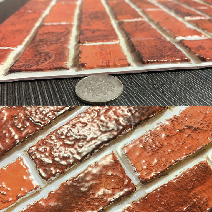 Lisslune | Pattern Matte Color Stone Peel and Stick Mosaic Tile Peel and Stick Tile Set of 5