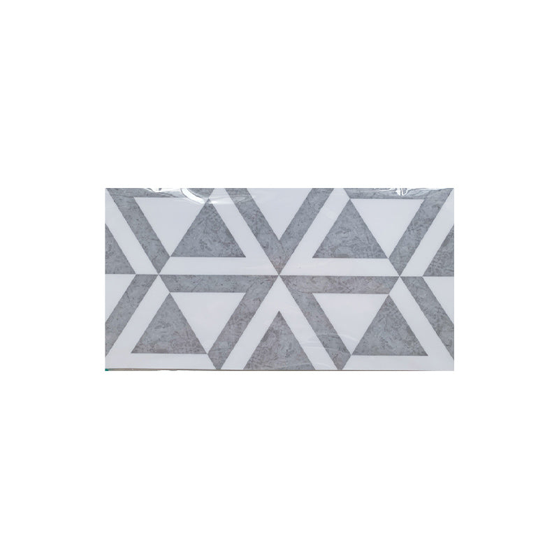 Lisslune | PVC Peel & Stick Tile Kitchen waterproof splash guard Peel and Stick Wall Tile Set of 18