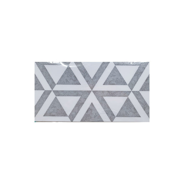 Lisslune | PVC Peel & Stick Tile Kitchen waterproof splash guard Peel and Stick Wall Tile Set of 18