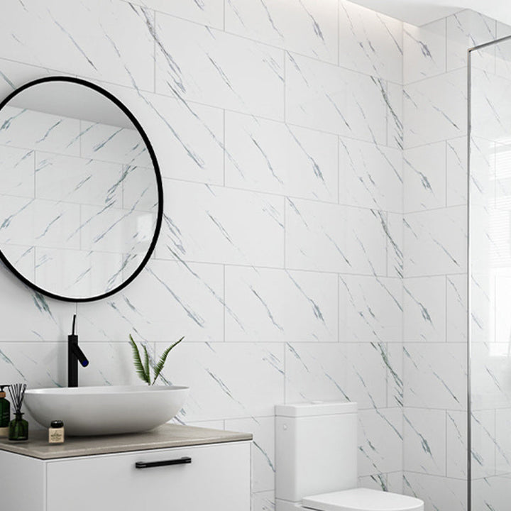 Lisslune | PVC Mosaic Tiles Peel and Stick Tile Kitchen Waterproof Backsplash Peel and Stick Wall Tile