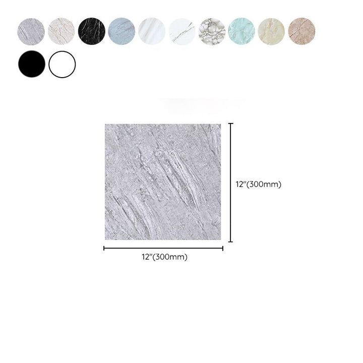 Lisslune | PVC Mosaic Tiles Peel and Stick Tile Kitchen Waterproof Backsplash Peel and Stick Wall Tile