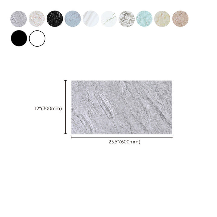 Lisslune | PVC Mosaic Tiles Peel and Stick Tile Kitchen Waterproof Backsplash Peel and Stick Wall Tile