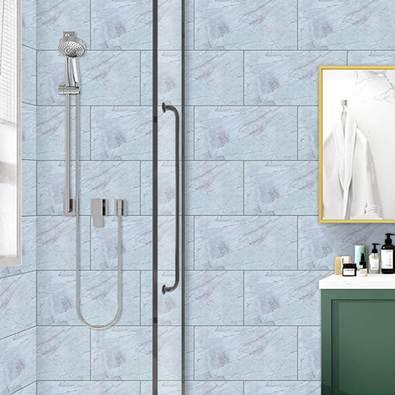 Lisslune | Mosaic Tiles Peel & Stick Tile PVC Kitchen Waterproof Wall Cladding Peel and Stick Wall Tile
