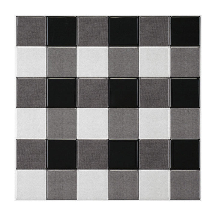 Lisslune | Mosaic Tile Peel & Stick Tile PVC Kitchen Backsplash Peel and Stick Wall Tile