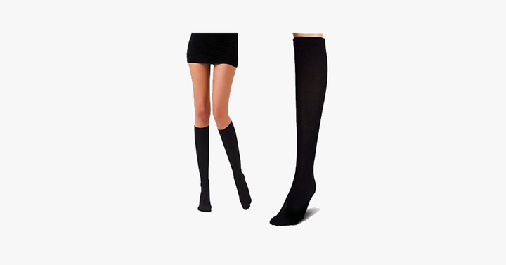 Lisslune | Knee-length slimming compression stockings