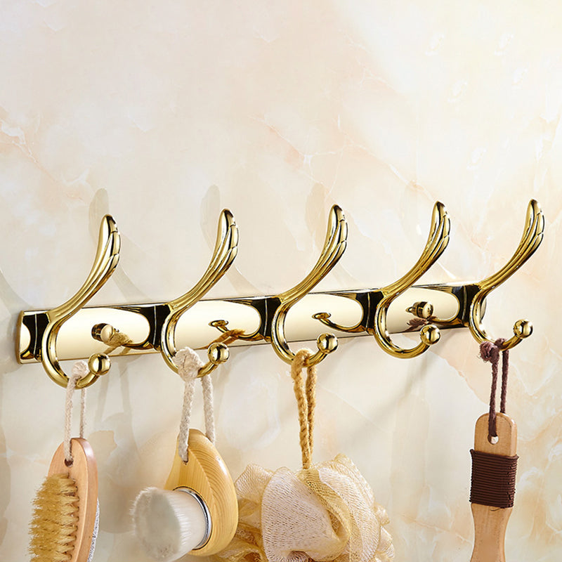Lisslune | Contemporary brushed brass bathroom accessories as a single piece or as a set