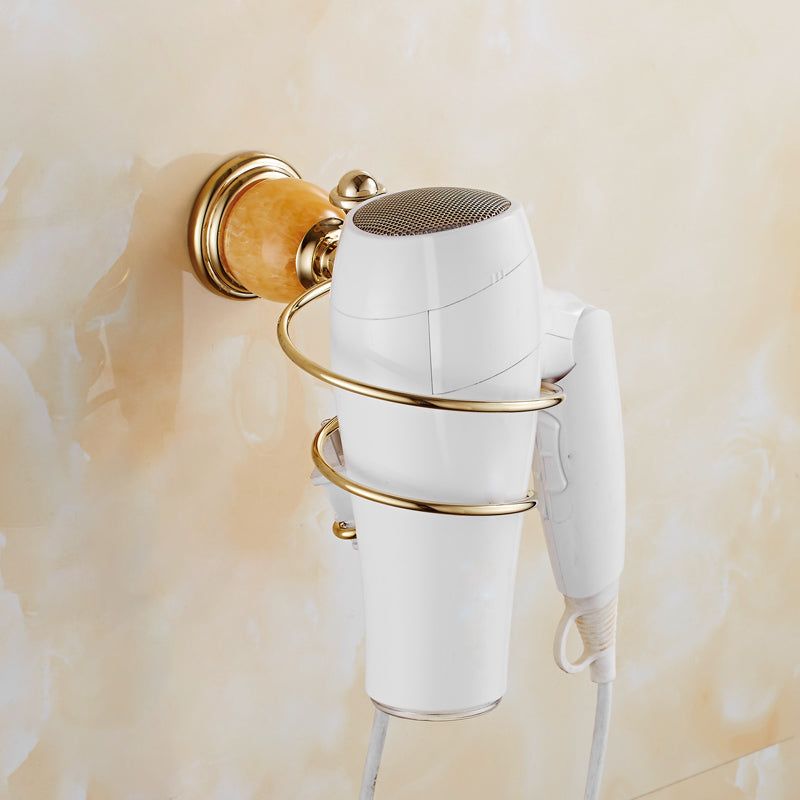 Lisslune | Contemporary brushed brass bathroom accessories as a single piece or as a set