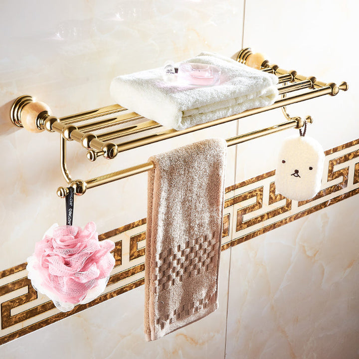 Lisslune | Modern bathroom accessories as a single piece or as a set in gold