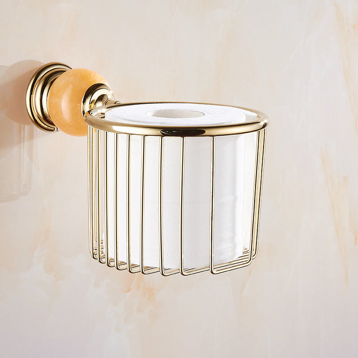 Lisslune | Modern bathroom accessories as a single piece or as a set in gold