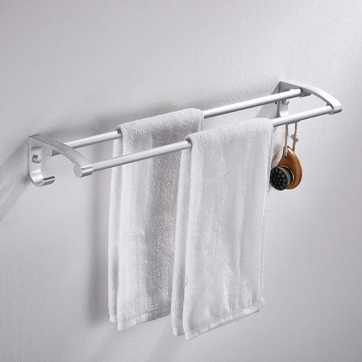 Lisslune | Contemporary Silver Bathroom Accessories as Individual Piece or in Set