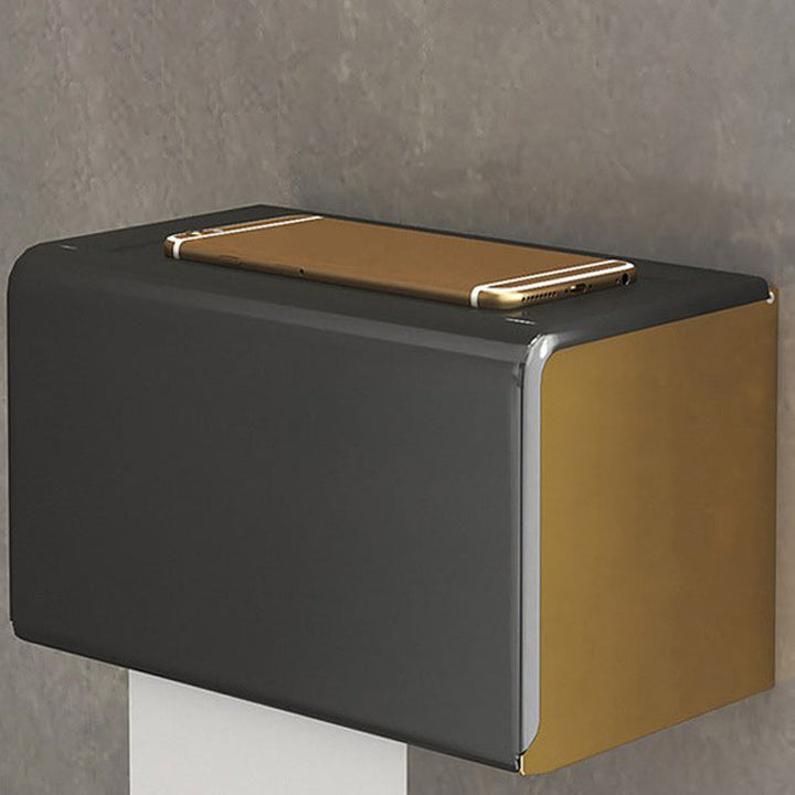 Lisslune | Contemporary Metal 6-Piece Bathroom Accessory Set with Bathroom Shelf