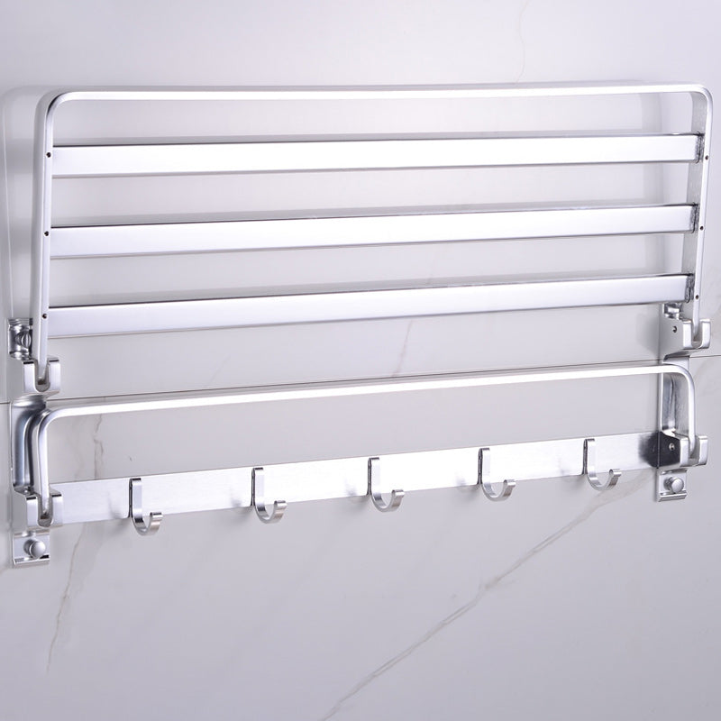 Lisslune | Modern 5-piece bathroom accessory set with triangular bath shelf