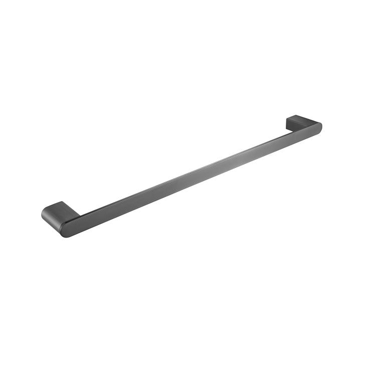 Lisslune | 5-piece modern bathroom accessory set made of stainless steel with towel bar/robe hooks/paper holder
