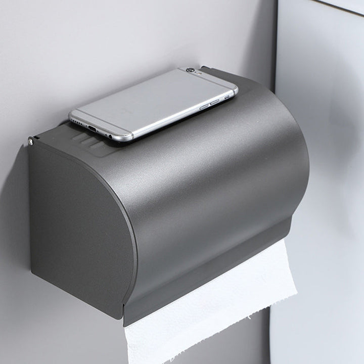 Lisslune | Contemporary Gray Bathroom Hardware Set Bathroom Shelf/Towel Bar Including Bathroom Set