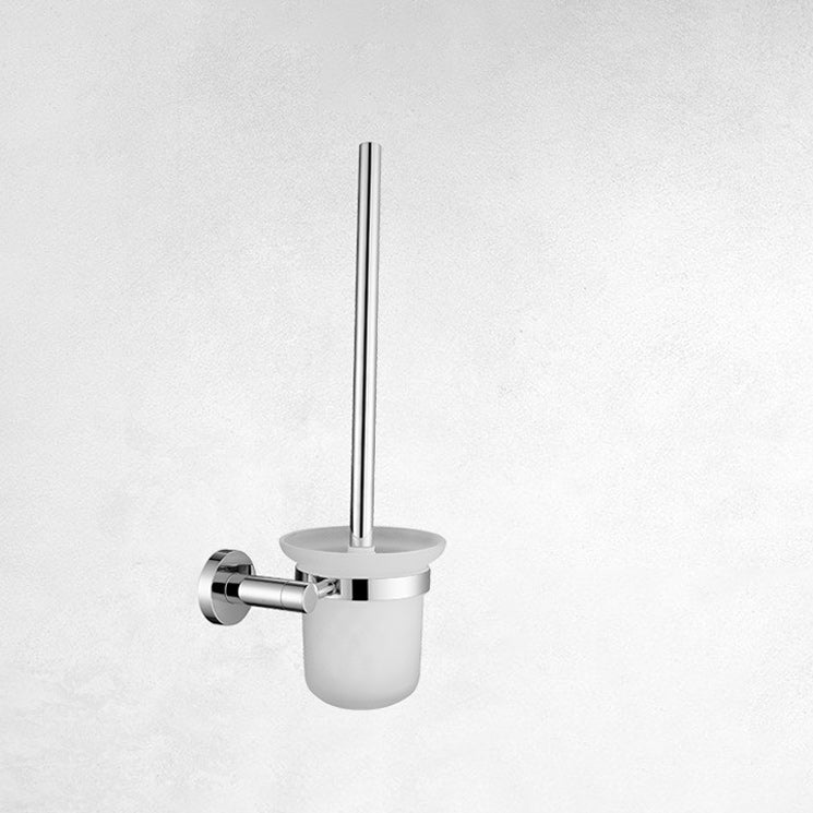 Lisslune | Polished Chrome Modern Bathroom Accessories Set with Towel Bar/Paper Holder