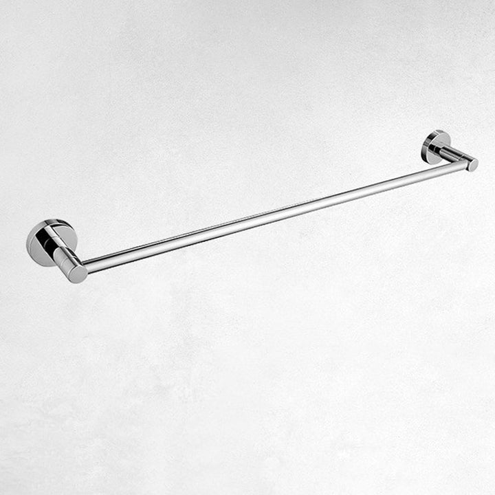 Lisslune | Polished Chrome Modern Bathroom Accessories Set with Towel Bar/Paper Holder