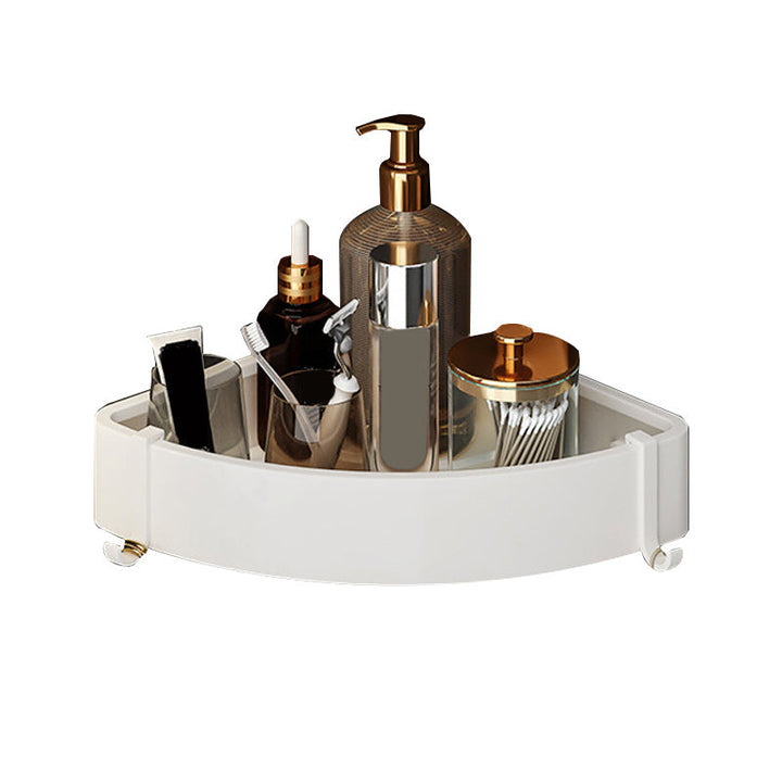 Lisslune | White contemporary bathroom accessories set stainless steel aluminum bathroom set