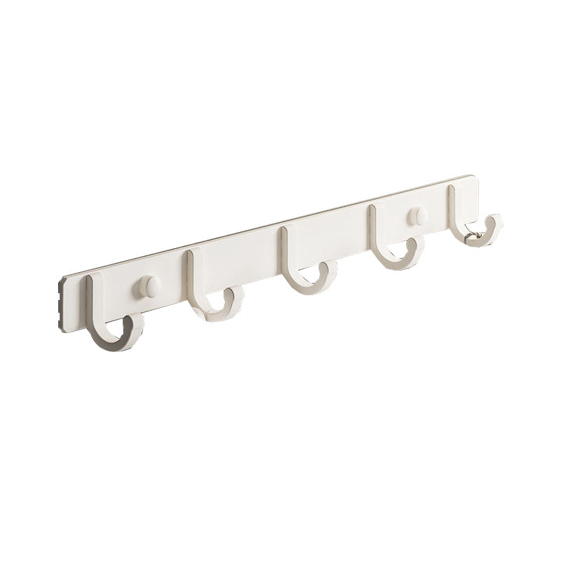 Lisslune | White contemporary bathroom accessories set stainless steel aluminum bathroom set