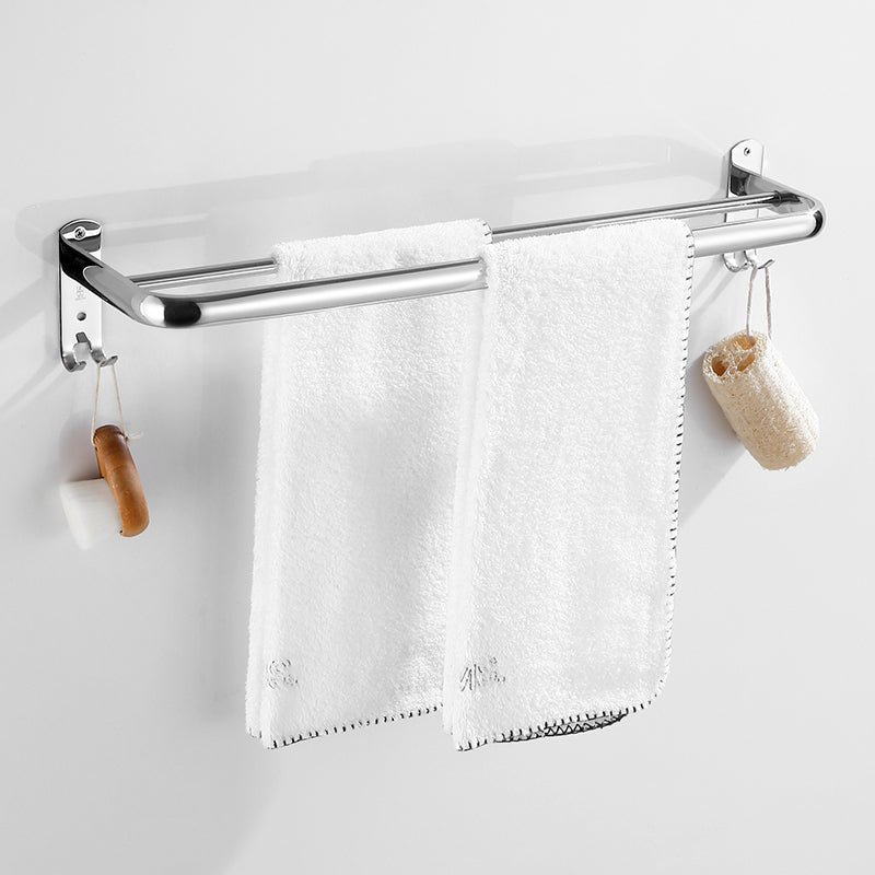 Lisslune | Modern Bathroom Set with Bathroom Shelf/Towel Bar Polished Chrome Bathroom Accessory Set