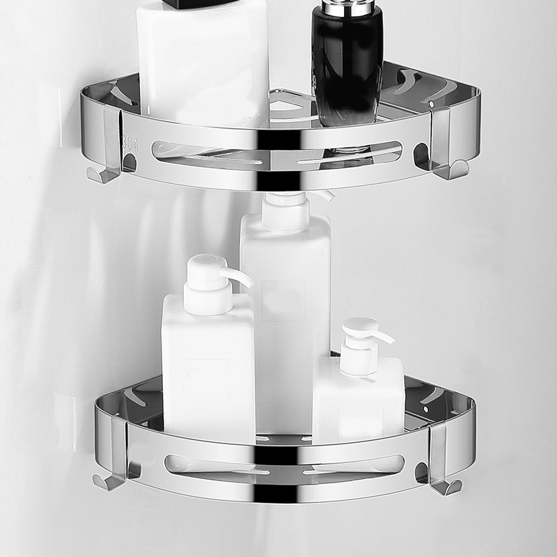 Lisslune | Modern Bathroom Set with Bathroom Shelf/Towel Bar Polished Chrome Bathroom Accessory Set