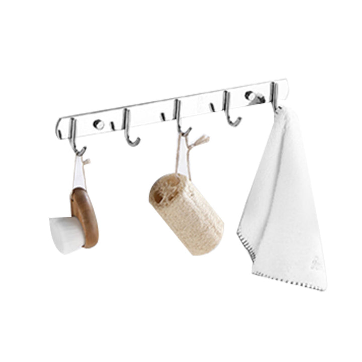 Lisslune | Modern Bathroom Set with Bathroom Shelf/Towel Bar Polished Chrome Bathroom Accessory Set