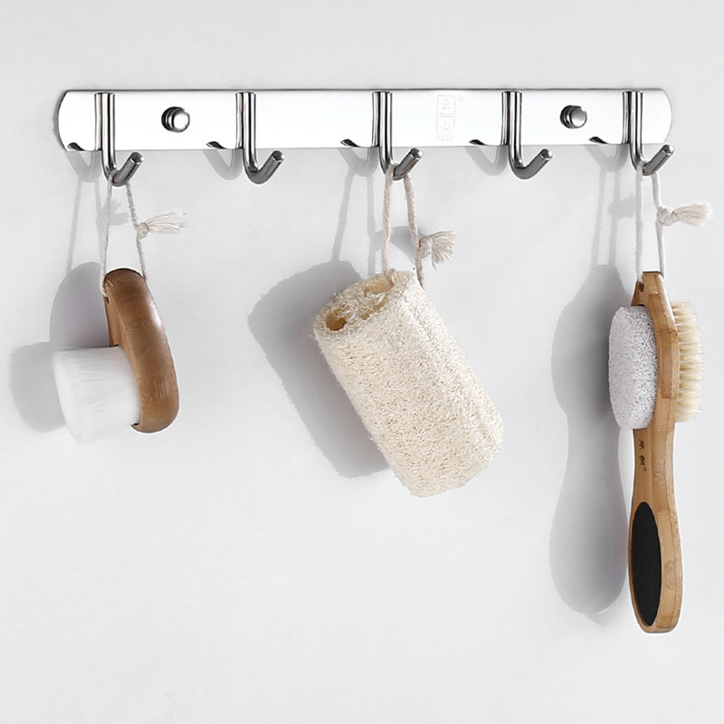 Lisslune | Modern Bathroom Set with Bathroom Shelf/Towel Bar Polished Chrome Bathroom Accessory Set