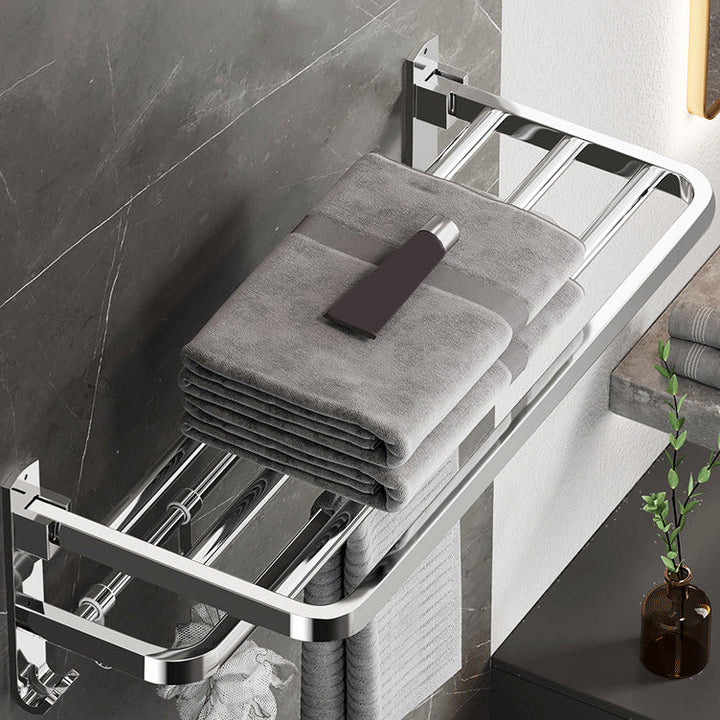 Lisslune | Modern Bathroom Accessory Set Paper Holder Bathroom Shelf Stainless Steel Bathroom Hardware