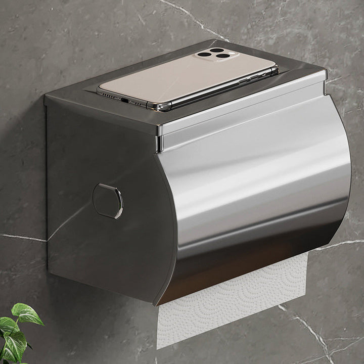 Lisslune | Modern Bathroom Accessory Set Paper Holder Bathroom Shelf Stainless Steel Bathroom Hardware