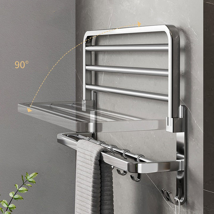 Lisslune | Modern Bathroom Accessory Set Paper Holder Bathroom Shelf Stainless Steel Bathroom Hardware